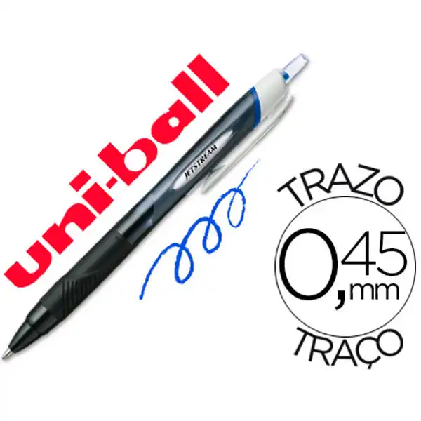 ROLLER UNI-BALL RETRACTIL SXN-150 JETSTREAM SPORT 1.0 MM. AZUL (SXN150300) 38053 ROLLER UNI-BALL RETRACTIL SXN-150 JETSTREAM SPORT 1.0 MM. AZUL (SXN150300) 38053