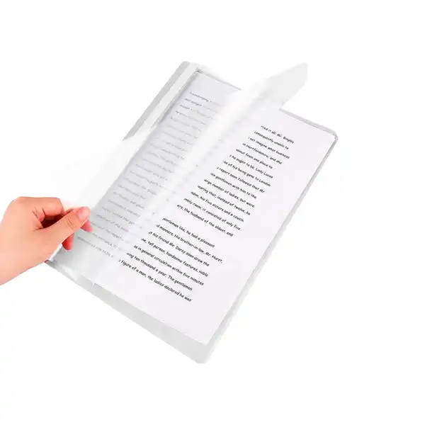 CARPETA DOSSIER FASTENER PLASTICO Q-CONNECT A4 BLANCO KF01658 38847