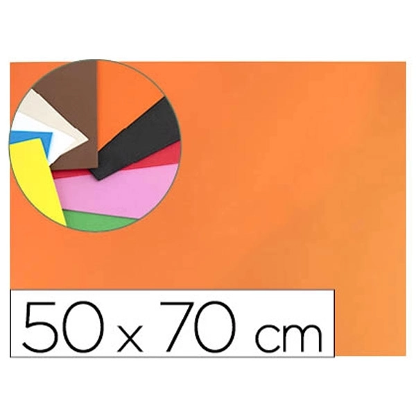 GOMA EVA LIDERPAPEL 50X70CM 60G/M2 ESPESOR 1.5MM NARANJA GE30 43361 GOMA EVA LIDERPAPEL 50X70CM 60G/M2 ESPESOR 1.5MM NARANJA GE30 43361