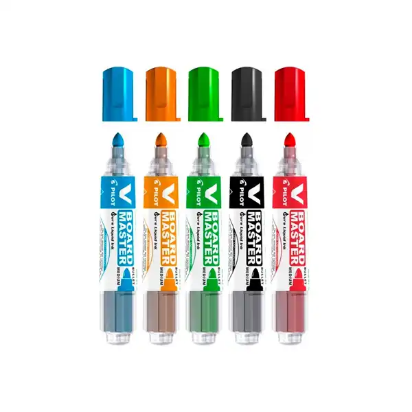 ROTULADOR PILOT V BOARD MASTER P/ PIZARRA BLANCA AZUL TINTA LIQUIDA TRAZO 2,3MM 47183 NVBMA 47183