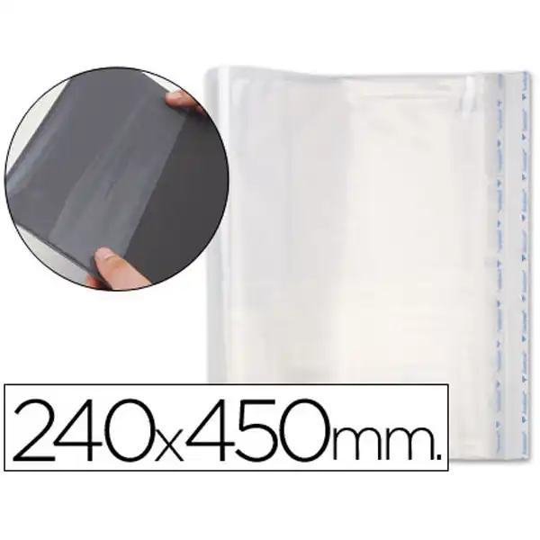 FORRALIBRO PP AJUSTABLE ADHESIVO 240X450MM 02006 52096 FORRALIBRO PP AJUSTABLE ADHESIVO 240X450MM 02006 52096