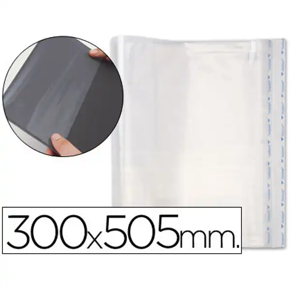 FORRALIBRO PP AJUSTABLE ADHESIVO 300X550 MM 02012 52102 FORRALIBRO PP AJUSTABLE ADHESIVO 300X550 MM 02012 52102