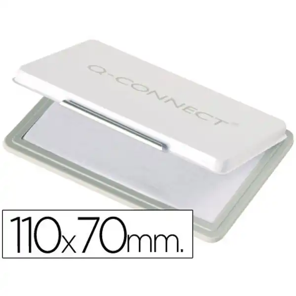 TAMPON Q-CONNECT Nº2 110X70 MM SIN ENTINTAR KF25214 52389 TAMPON Q-CONNECT Nº2 110X70 MM SIN ENTINTAR KF25214 52389