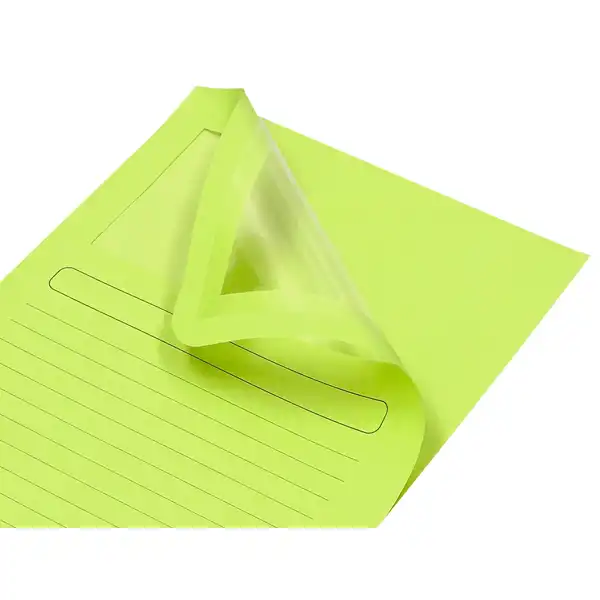 SUBCARPETA CARTULINA Q-CONNECT DIN A4 VERDE CON VENTANA TRANSPARENTE 120 GR KF15247 53227