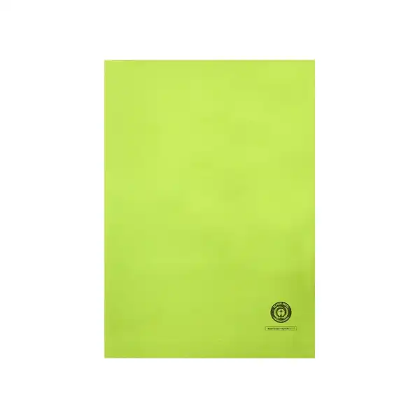 SUBCARPETA CARTULINA Q-CONNECT DIN A4 VERDE CON VENTANA TRANSPARENTE 120 GR KF15247 53227
