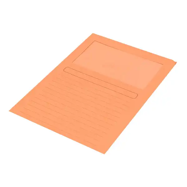 SUBCARPETA CARTULINA Q-CONNECT DIN A4 NARANJA CON VENTANA TRANSPARENTE 120 G/M2 KF15248 53228 SUBCARPETA CARTULINA Q-CONNECT DIN A4 NARANJA CON VENTANA TRANSPARENTE 120 G/M2 KF15248 53228