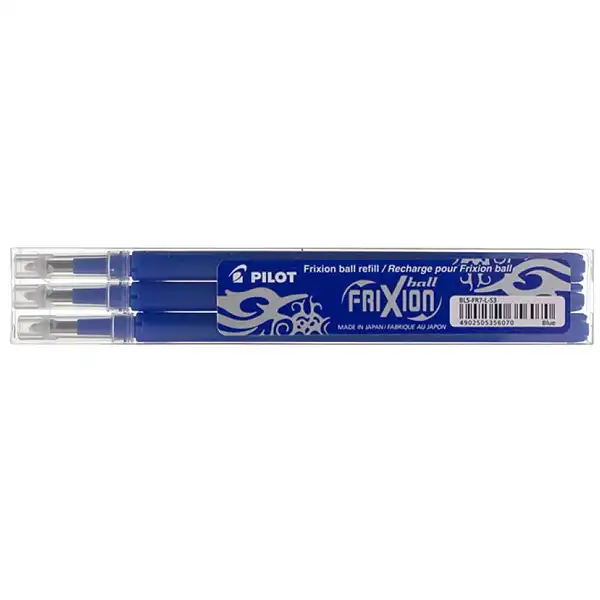 RECAMBIO BOLIGRAFO FRIXION TINTA BORRABLE AZUL PILOT NRFXA 54973