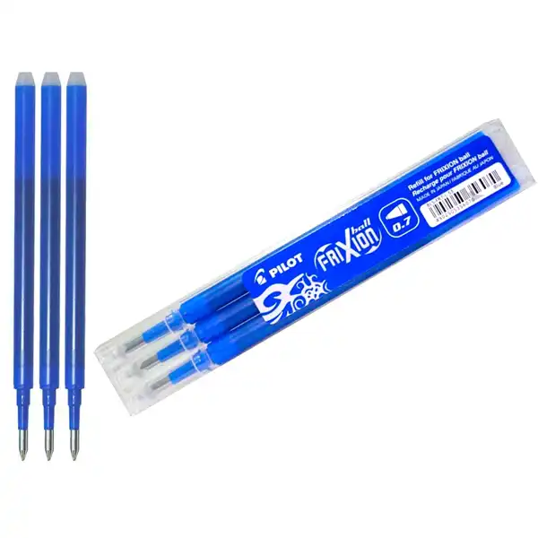 RECAMBIO BOLIGRAFO FRIXION TINTA BORRABLE AZUL PILOT NRFXA 54973