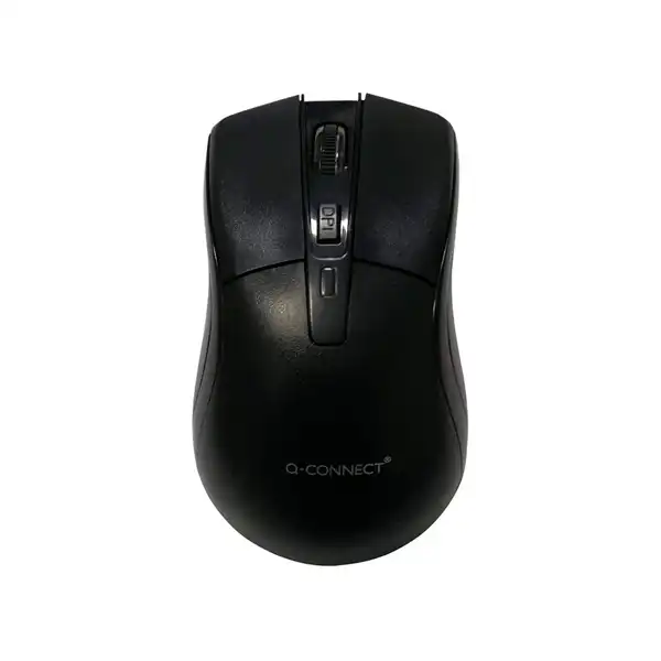 RATON OPTICO Q-CONNECT INALAMBRICO NEGRO 58570 KF16196 58570 RATON OPTICO Q-CONNECT INALAMBRICO NEGRO 58570 KF16196 58570