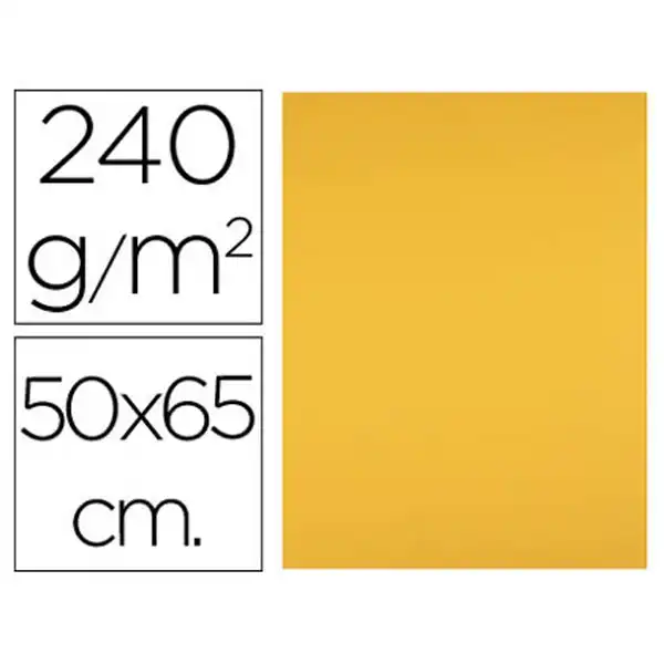 CARTULINA LIDERPAPEL 50X65 CM 240 G/M2 ORO VIEJO CX54 58653 CARTULINA LIDERPAPEL 50X65 CM 240 G/M2 ORO VIEJO CX54 58653