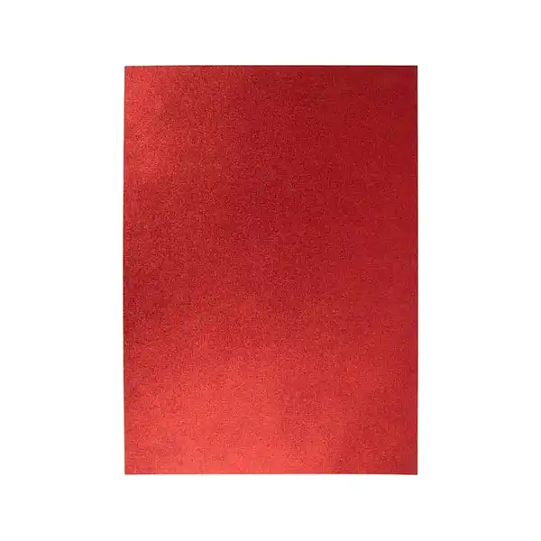 GOMA EVA CON PURPURINA LPP 50X70CM 60G/ M2 ESPESOR 2MM ROJO GE63 58656 GOMA EVA CON PURPURINA LPP 50X70CM 60G/ M2 ESPESOR 2MM ROJO GE63 58656