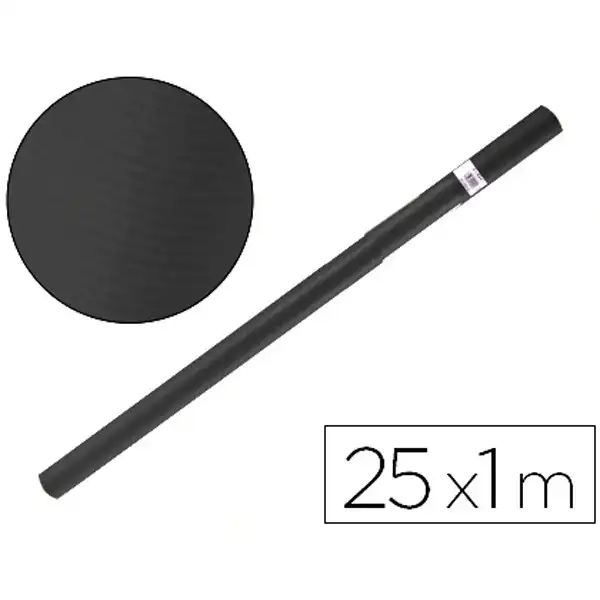 PAPEL KRAFT LIDERPAPEL NEGRO ROLLO 25X1 MT PK02 59132 PAPEL KRAFT LIDERPAPEL NEGRO ROLLO 25X1 MT PK02 59132