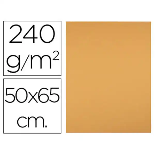 CARTULINA LIDERPAPEL 50X65 CM 240 G/M2 AVELLANA CT56 61194 CARTULINA LIDERPAPEL 50X65 CM 240 G/M2 AVELLANA CT56 61194