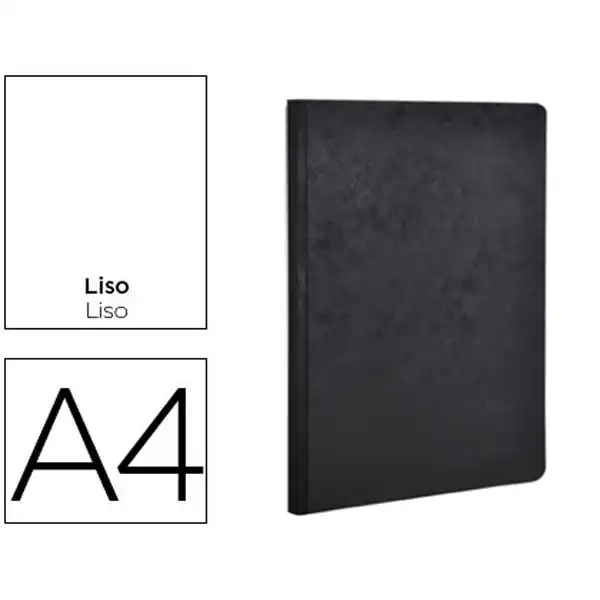 LIBRETA AGE-BAG TAPA CARTULINA LOMO COSIDO LISO 96 HJ COLOR NEGRO 210X297 MM 791401C 63261 LIBRETA AGE-BAG TAPA CARTULINA LOMO COSIDO LISO 96 HJ COLOR NEGRO 210X297 MM 791401C 63261