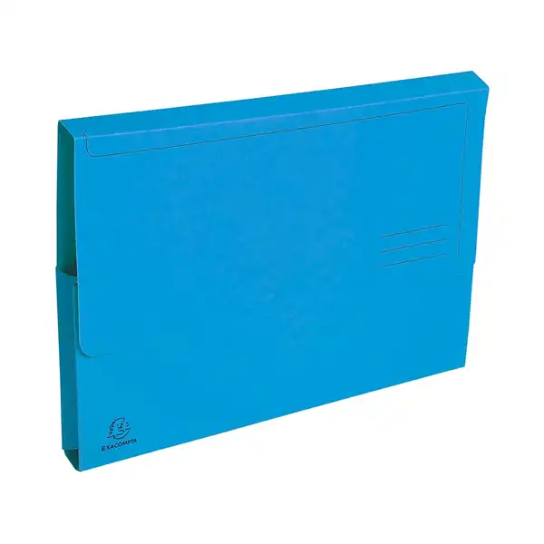 SUBCARPETA CARTULINA CON BOLSA EXACOMPTA A4 CELESTE 290 GR 47672E 63274 SUBCARPETA CARTULINA CON BOLSA EXACOMPTA A4 CELESTE 290 GR 47672E 63274