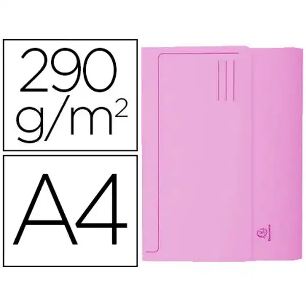 SUBCARPETA CARTULINA CON BOLSA EXACOMPTA A4 ROSA 290 GR 47676E 63276 SUBCARPETA CARTULINA CON BOLSA EXACOMPTA A4 ROSA 290 GR 47676E 63276