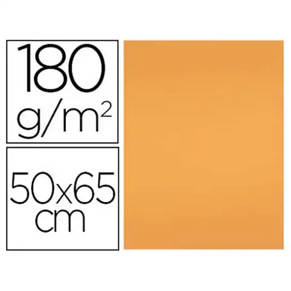 CARTULINA LIDERPAPEL 50X65 CM 180 GR NECTARINA UNIDAD CT42 67847 CARTULINA LIDERPAPEL 50X65 CM 180 GR NECTARINA UNIDAD CT42 67847