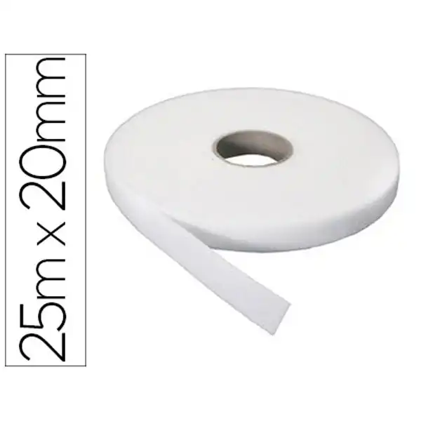 VELCRO ADHESIVO SUMO DIDACTIC SUAVE ROLLO 25 M X 20 MM 840A 68155 VELCRO ADHESIVO SUMO DIDACTIC SUAVE ROLLO 25 M X 20 MM 840A 68155