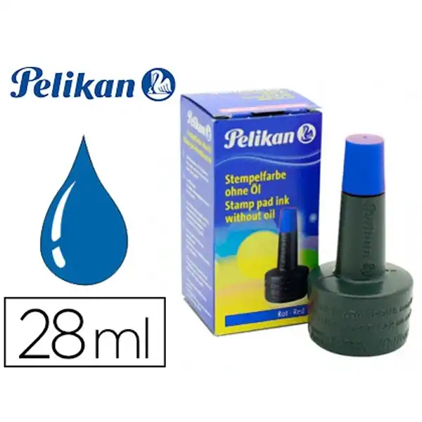 TINTA PELIKAN TAMPON 28 ML. P/ ALMOHADILLA AZUL 69836 (351213)