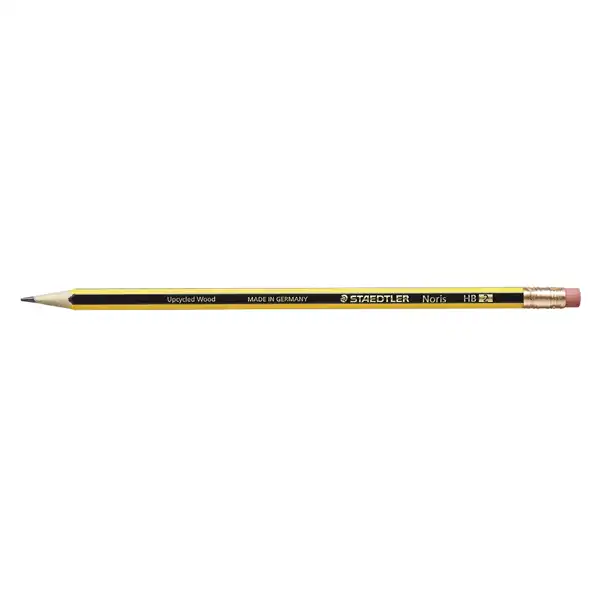 LAPICES DE GRAFITO STAEDTLER NORIS CON GOMA UNIDAD 73093 LAPICES DE GRAFITO STAEDTLER NORIS CON GOMA UNIDAD 73093