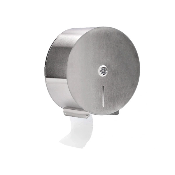 DISPENSADOR Q-CONNECT DE PAPEL HIGIENICO JUMBO ACERO INOXIDABLE 115x254x265 MM 75183 DISPENSADOR Q-CONNECT DE PAPEL HIGIENICO JUMBO ACERO INOXIDABLE 115x254x265 MM 75183