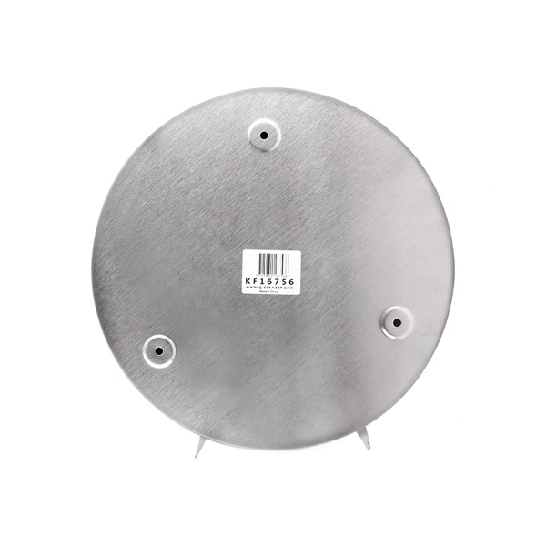 DISPENSADOR Q-CONNECT DE PAPEL HIGIENICO JUMBO ACERO INOXIDABLE 115x254x265 MM 75183 DISPENSADOR Q-CONNECT DE PAPEL HIGIENICO JUMBO ACERO INOXIDABLE 115x254x265 MM 75183