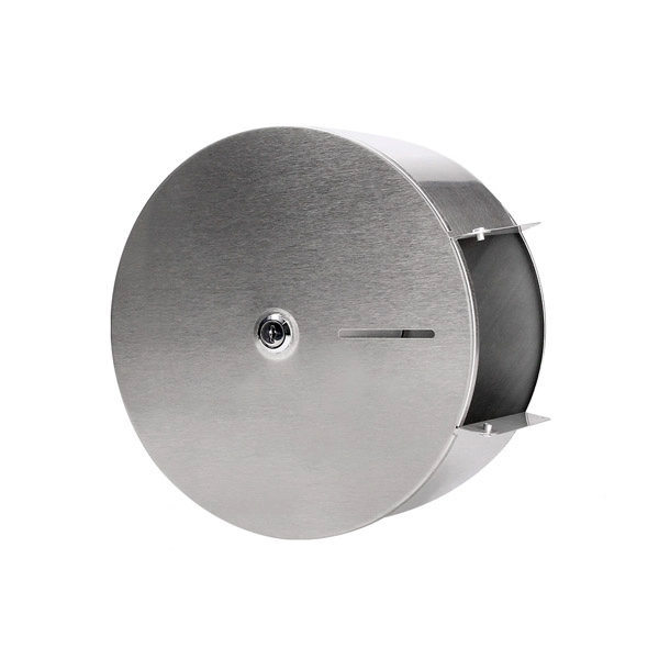 DISPENSADOR Q-CONNECT DE PAPEL HIGIENICO JUMBO ACERO INOXIDABLE 115x254x265 MM 75183 DISPENSADOR Q-CONNECT DE PAPEL HIGIENICO JUMBO ACERO INOXIDABLE 115x254x265 MM 75183