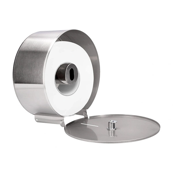 DISPENSADOR Q-CONNECT DE PAPEL HIGIENICO JUMBO ACERO INOXIDABLE 115x254x265 MM 75183 DISPENSADOR Q-CONNECT DE PAPEL HIGIENICO JUMBO ACERO INOXIDABLE 115x254x265 MM 75183