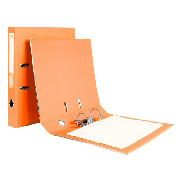 ARCHIVADOR DE PALANCA LIDERPAPEL Fº C/R 52MM NARANJA AY35 79710 ARCHIVADOR DE PALANCA LIDERPAPEL Fº C/R 52MM NARANJA AY35 79710