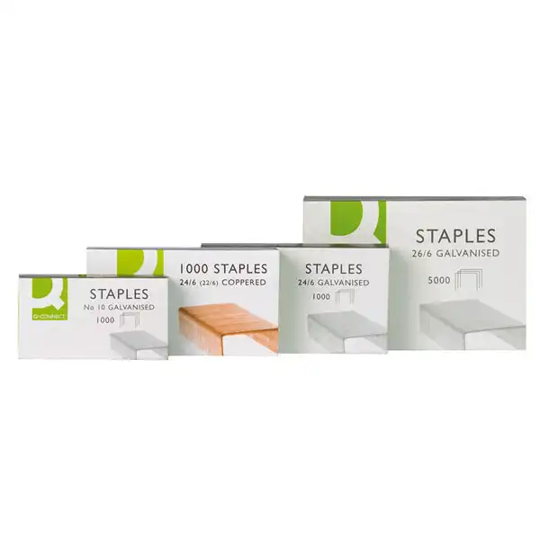 GRAPAS Q-CONNECT Nº 10 CAJA DE 1000 KF01281 08844 8844