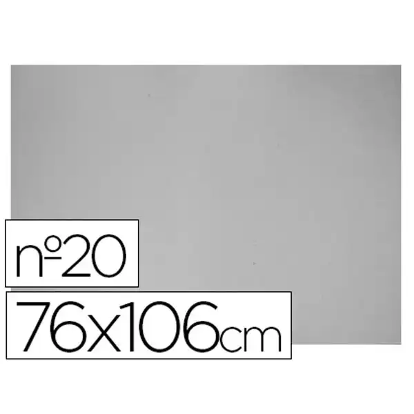 CARTON GRIS Nº 20 76X106 CM -HOJA 1853 CARTON GRIS Nº 20 76X106 CM -HOJA 1853