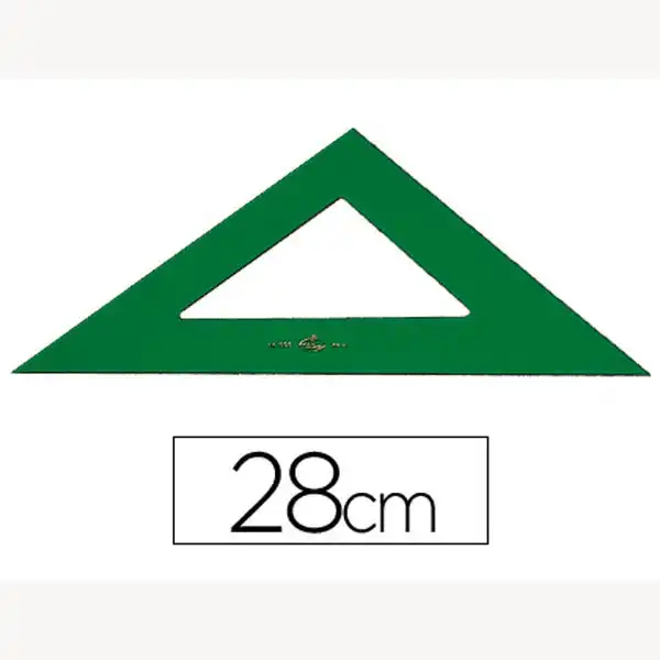 ESCUADRA FABER-CASTELL 28 CM PLASTICO VERDE 2874 ESCUADRA FABER-CASTELL 28 CM PLASTICO VERDE 2874