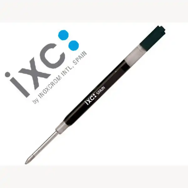 RECAMBIO BOLIGRAFO INOXCROM NEGRO MEDIO 6728 RECAMBIO BOLIGRAFO INOXCROM NEGRO MEDIO 6728