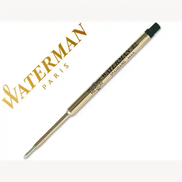 RECAMBIO BOLIGRAFO WATERMAN -STANDAR MAXIMA-53425-NEGRO 6754 RECAMBIO BOLIGRAFO WATERMAN -STANDAR MAXIMA-53425-NEGRO 6754
