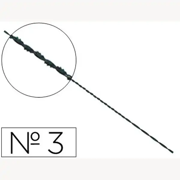 PELOS DE SEGUETA ESPIRAL N.3 CAJA DE 144 11642 PELOS DE SEGUETA ESPIRAL N.3 CAJA DE 144 11642
