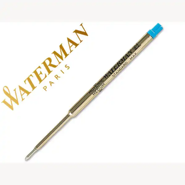RECAMBIO BOLIGRAFO WATERMAN -STANDAR MAXIMA-53426-AZUL 14804 RECAMBIO BOLIGRAFO WATERMAN -STANDAR MAXIMA-53426-AZUL 14804