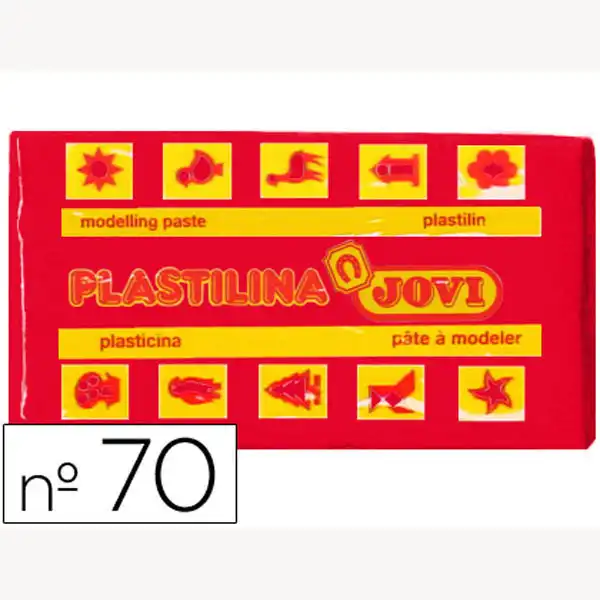 PLASTILINA JOVI 70-05 ROJO UNIDAD TAMAÑO PEQUEÑO 22122 PLASTILINA JOVI 70-05 ROJO UNIDAD TAMAÑO PEQUEÑO 22122