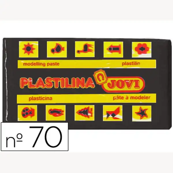 PLASTILINA JOVI 70-15 NEGRO UNIDAD TAMAÑO PEQUEÑO 22131 PLASTILINA JOVI 70-15 NEGRO UNIDAD TAMAÑO PEQUEÑO 22131