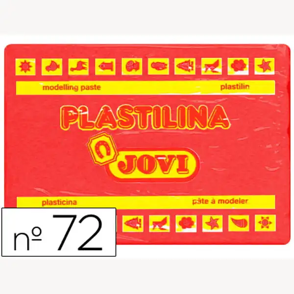 PLASTILINA JOVI 72 ROJO TAMAÑO GRANDE 72-05 22148 PLASTILINA JOVI 72 ROJO TAMAÑO GRANDE 72-05 22148