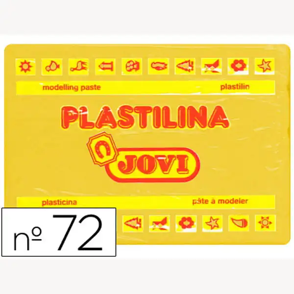 PLASTILINA JOVI 72 AMARILLO OSCURO TAMAÑO GRANDE 72-03 22151 PLASTILINA JOVI 72 AMARILLO OSCURO TAMAÑO GRANDE 72-03 22151