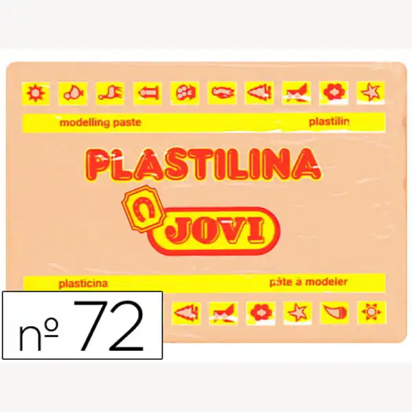 PLASTILINA JOVI 72-08 CARNE TAMAÑO GRANDE 72-08 22155 PLASTILINA JOVI 72-08 CARNE TAMAÑO GRANDE 72-08 22155