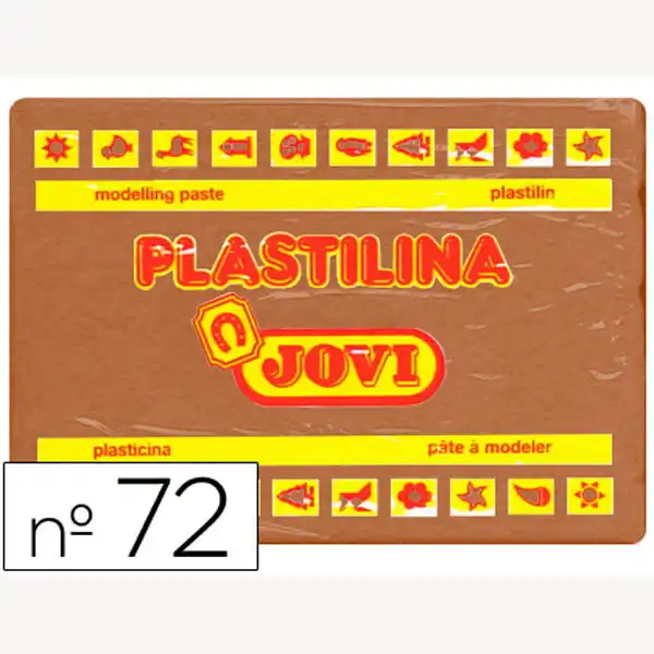 PLASTILINA JOVI 72-09 MARRON TAMAÑO GRANDE 72-09 22156 PLASTILINA JOVI 72-09 MARRON TAMAÑO GRANDE 72-09 22156