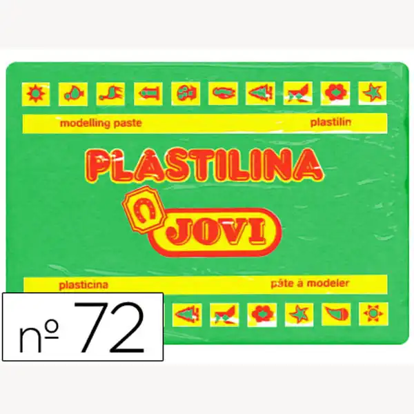 PLASTILINA JOVI 72 VERDE CLARO TAMAÑO GRANDE 72-10 22157 PLASTILINA JOVI 72 VERDE CLARO TAMAÑO GRANDE 72-10 22157