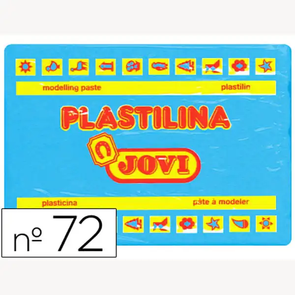 PLASTILINA JOVI 72-12 AZUL CLARO TAMAÑO GRANDE 72-12 22159 PLASTILINA JOVI 72-12 AZUL CLARO TAMAÑO GRANDE 72-12 22159