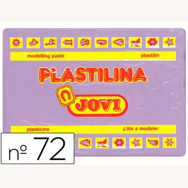 PLASTILINA JOVI 72-14 LILA TAMAÑO GRANDE 72-14 22161 PLASTILINA JOVI 72-14 LILA TAMAÑO GRANDE 72-14 22161
