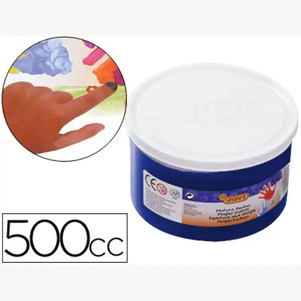 PINTURA A DEDOS JOVI 500 CC -AZUL 22222 PINTURA A DEDOS JOVI 500 CC -AZUL 22222