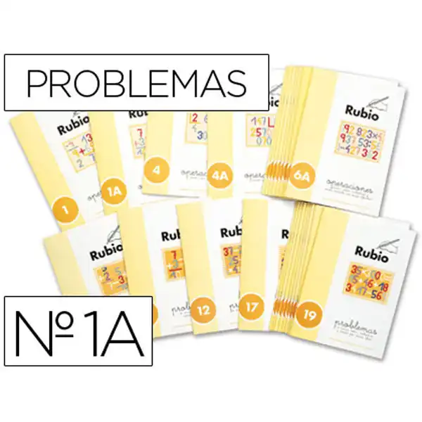 CUADERNO RUBIO PROBLEMAS Nº 1A 22465 CUADERNO RUBIO PROBLEMAS Nº 1A 22465