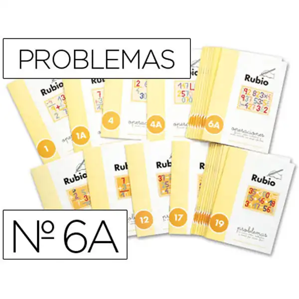 CUADERNO RUBIO PROBLEMAS Nº 6A 22470 CUADERNO RUBIO PROBLEMAS Nº 6A 22470