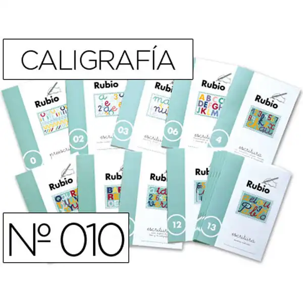 CUADERNO RUBIO CALIGRAFIA Nº 010 22481 CUADERNO RUBIO CALIGRAFIA Nº 010 22481