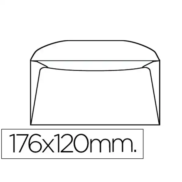 SOBRE LIDERPAPEL B6 120 X 176 MM -BOLSA DE 10 23729 SOBRE LIDERPAPEL B6 120 X 176 MM -BOLSA DE 10 23729